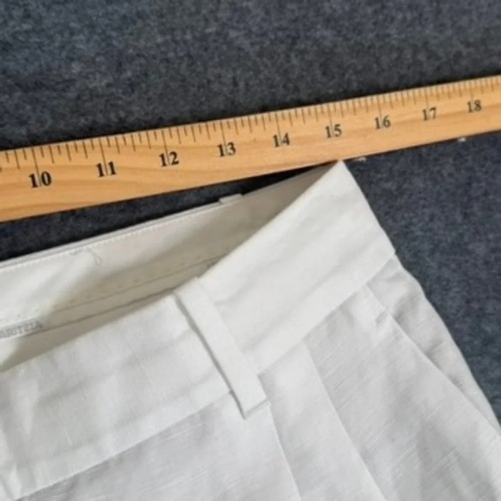 Aritzia White Wide Leg Pants